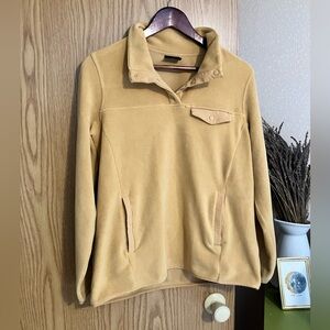 32 Degrees Fleece Pullover in Yellow - women’s sz M